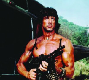 A Michelle Fiore supporter gears up for Xmas