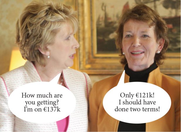 EX-PRESIDENT’S PENSION SHOCK