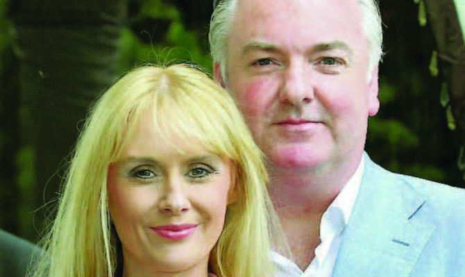 Aisling Holly and Paul Garrett