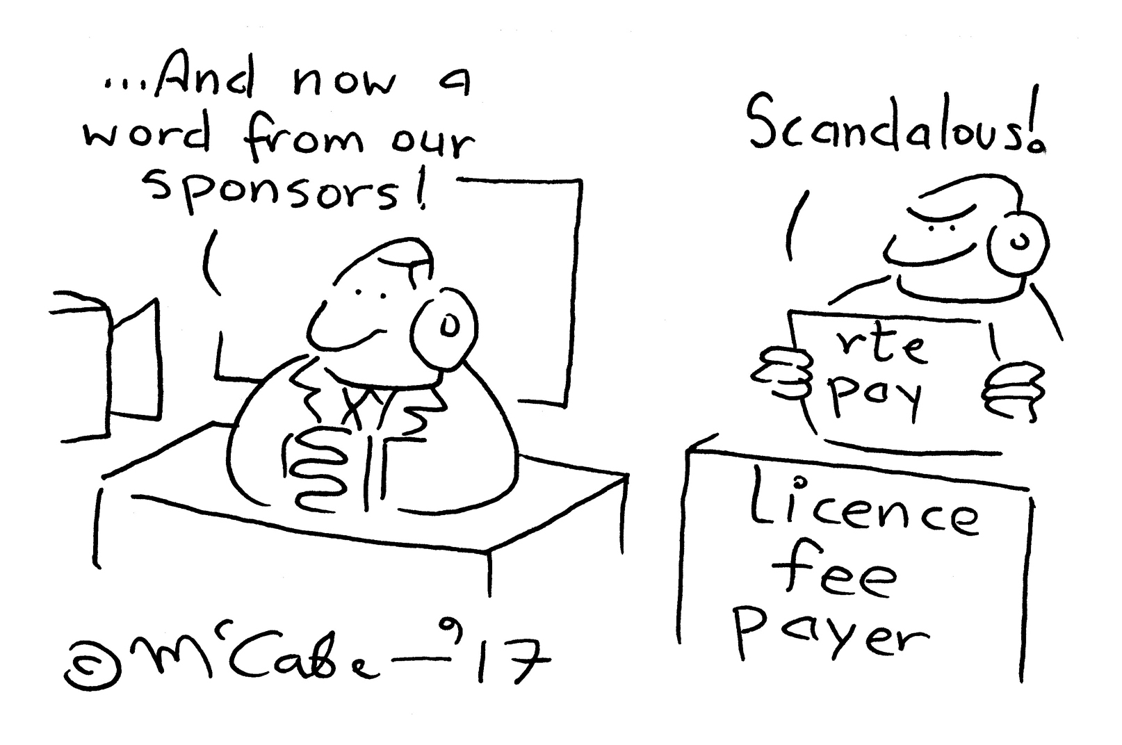 McCabe - licence fee payer