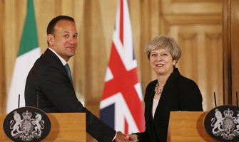 Leo Varadkar and Theresa May