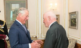 Prince Charles and Paul Smithwick