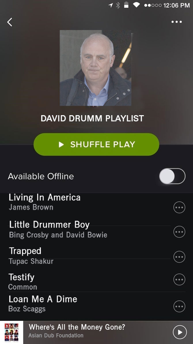 Spotify Drumm