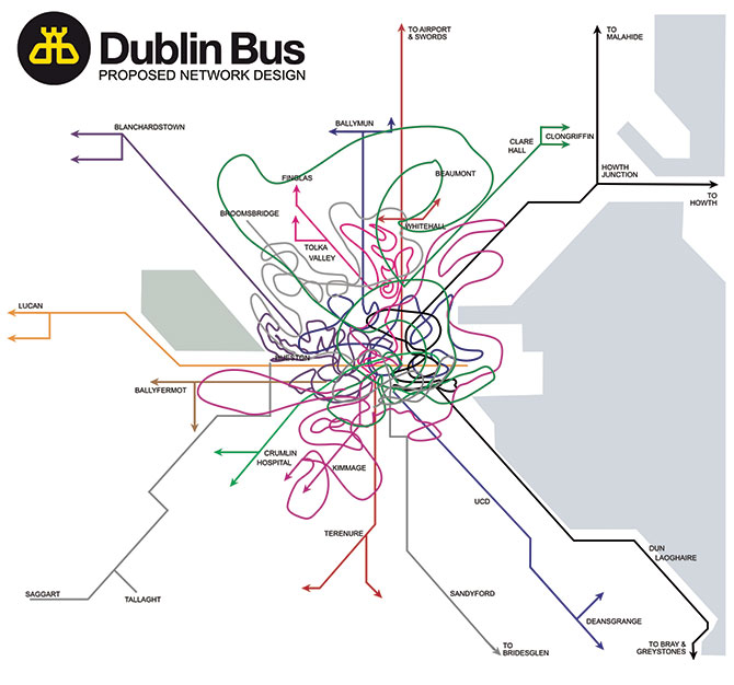 Dublin Bus routes