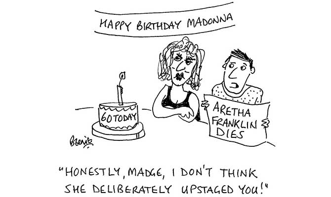 Bernie - Happy birthday Madonna