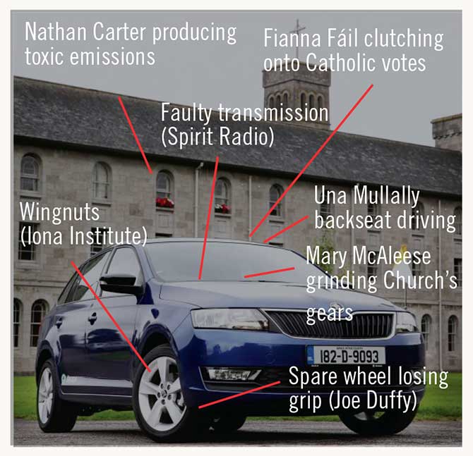 Popes car