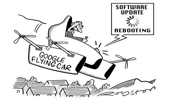 Royston - Google flying car