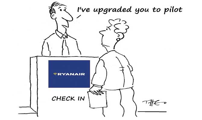 Theo - Ryanair upgrade