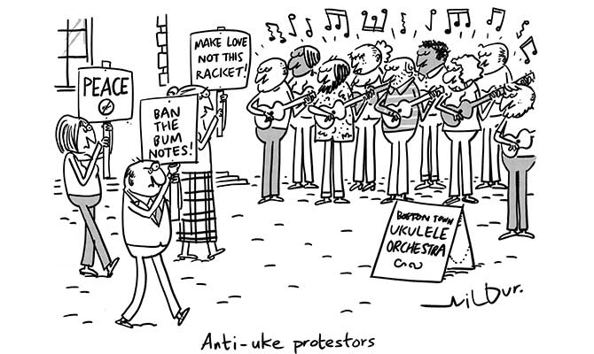 Wilbur - Anti-uke protesters