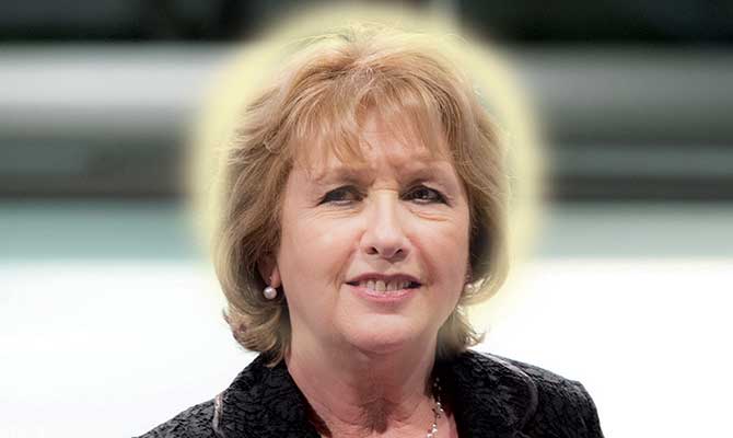 Mary McAleese halo