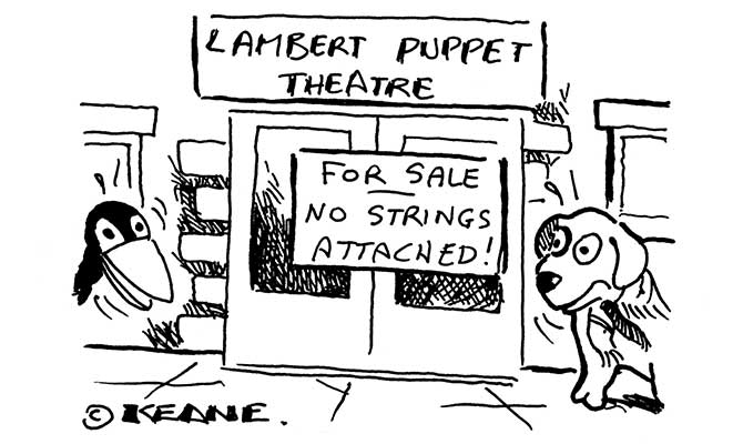 Keane - lambert puppet