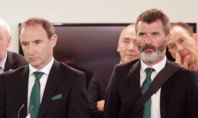 Martin O'Neill & Roy Keane