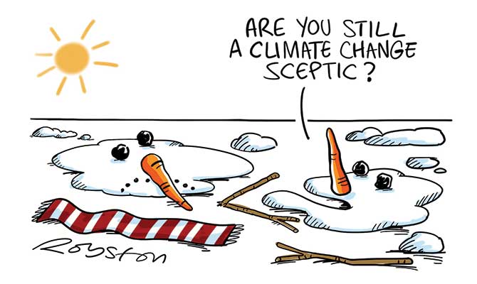 Royston - Xmas climate change