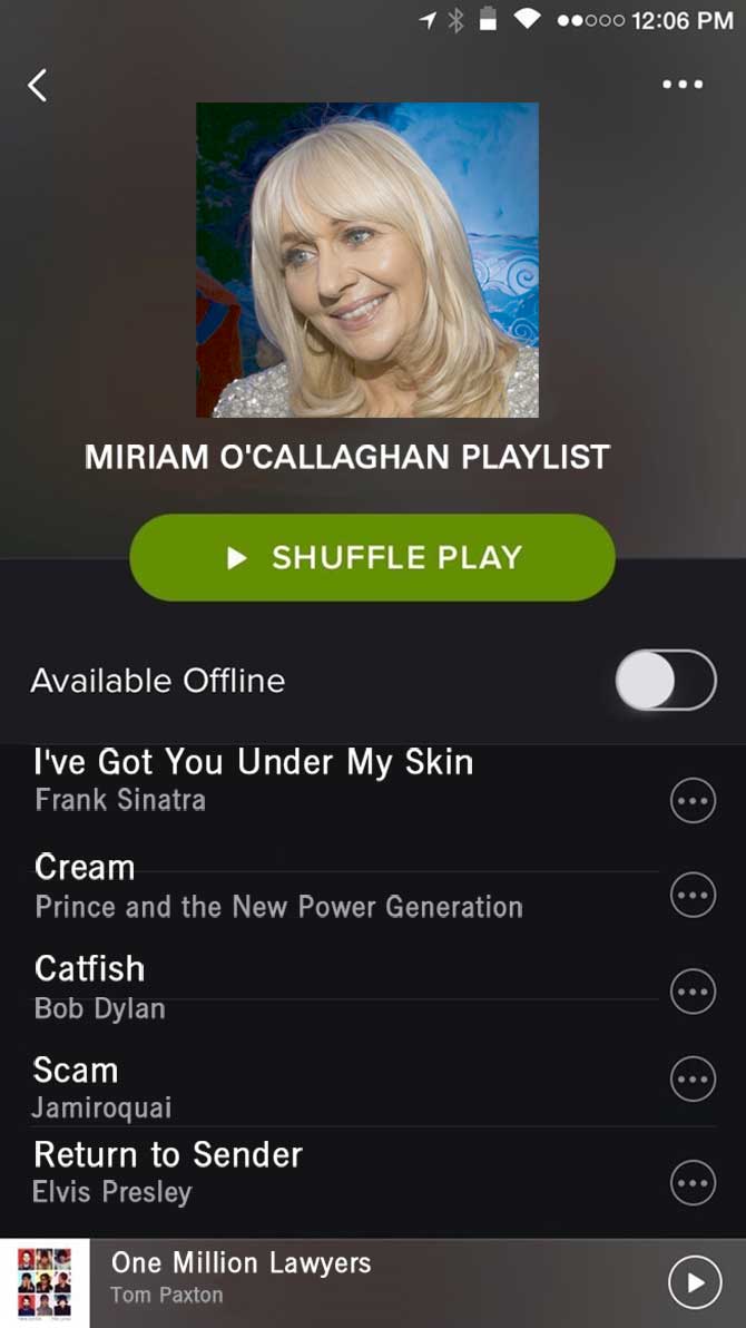 Spotify Miriam