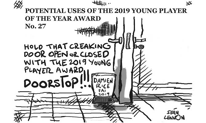 Lennon - Young player of the year