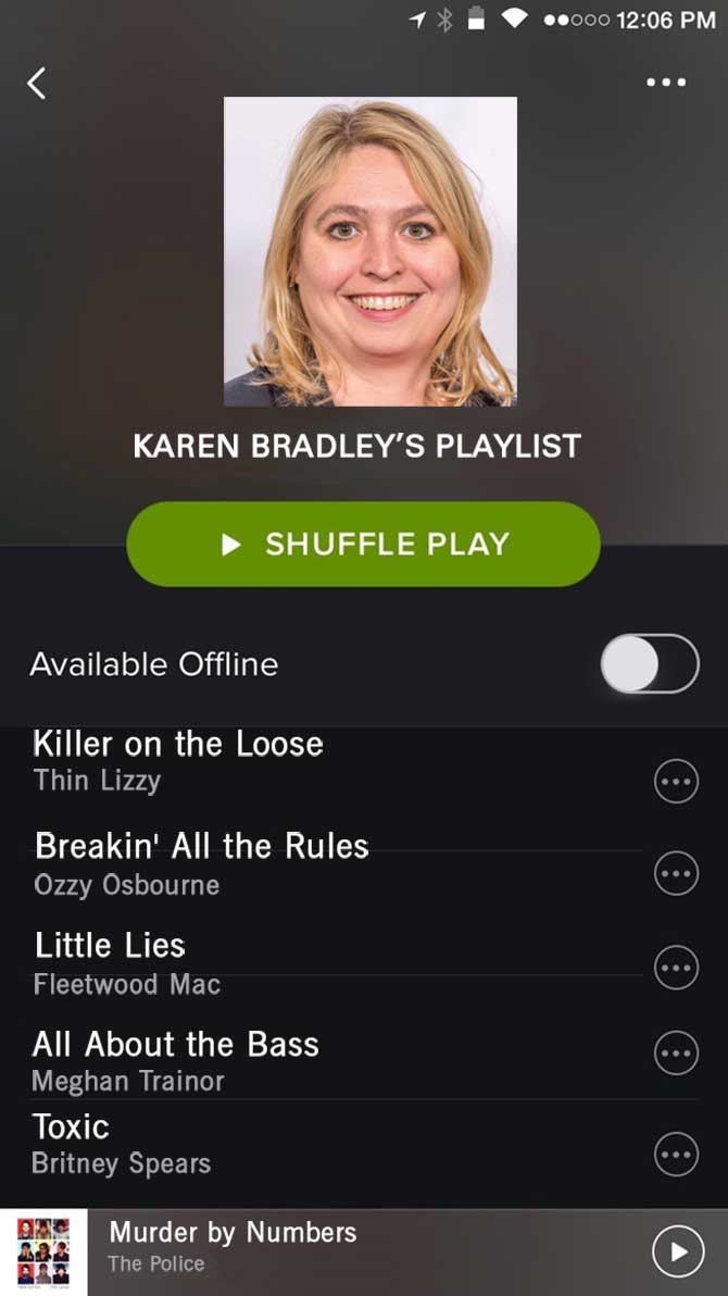 Spotify Bradley