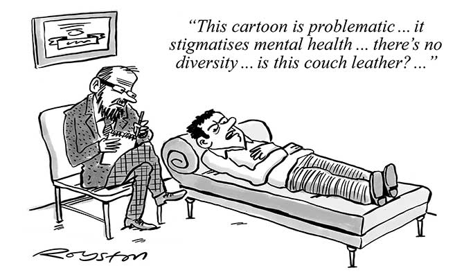 Royston - Cartoon problematic