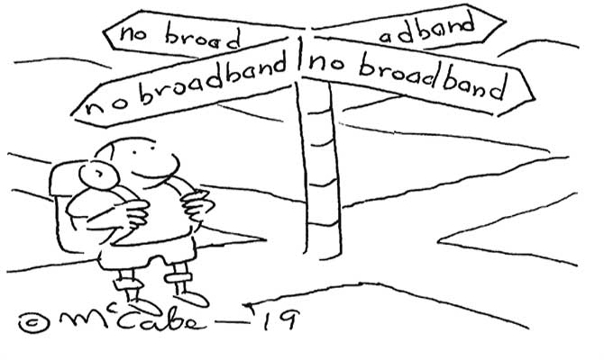 no broadband