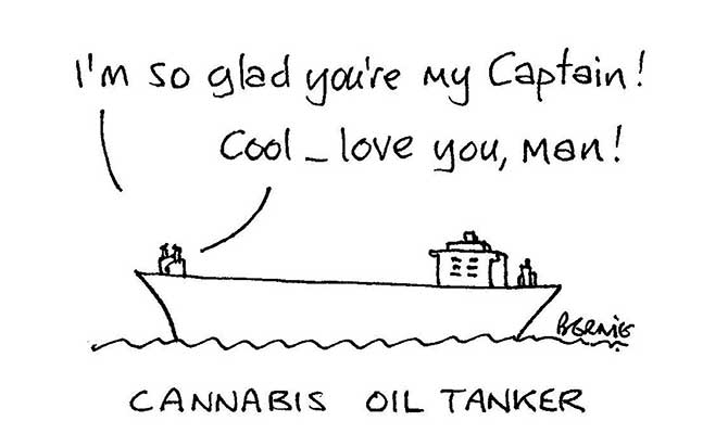 Bernie - Cannabis oil tanker