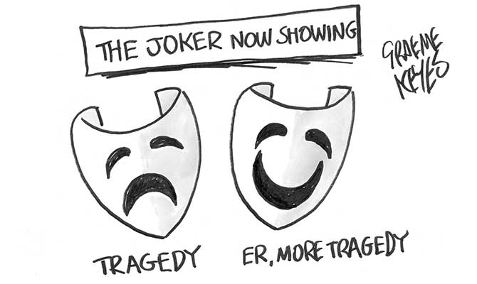 Keyes - Joker now showing