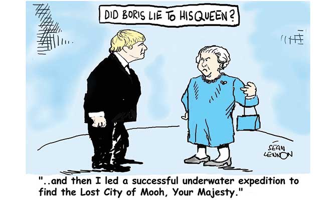 Lennon - Did Boris lie?