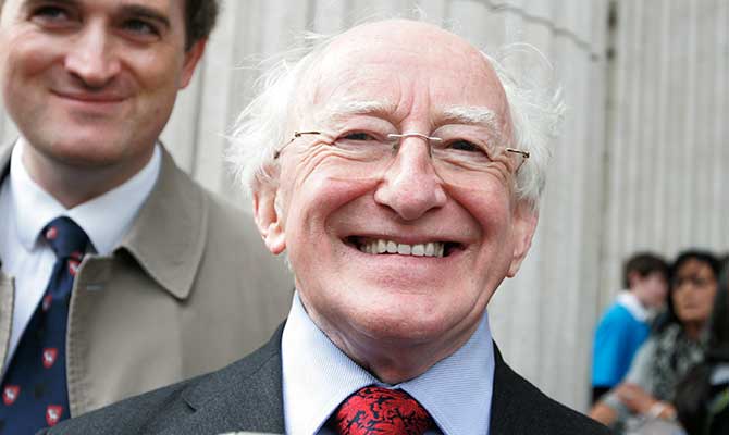 MICHAEL D HIGGINS