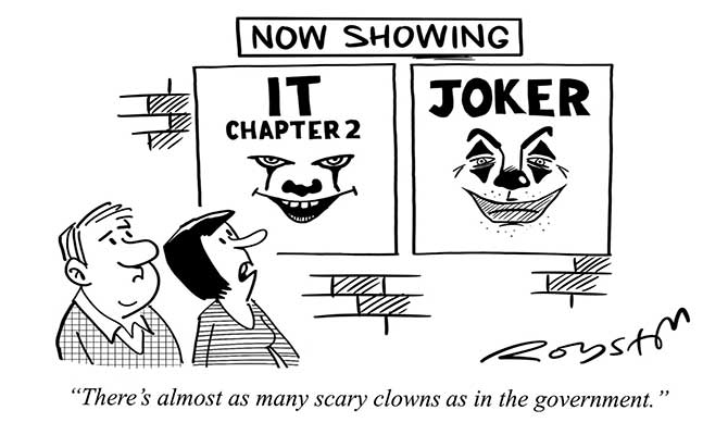 Royston - Scary clowns