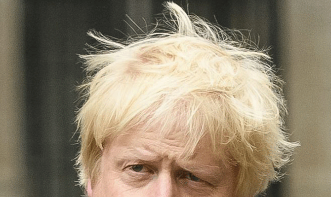 Boris Johnson hair