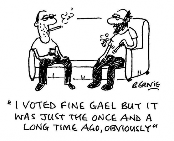 Bernie - Voted Fine Gael