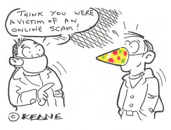 Keane - Online scam
