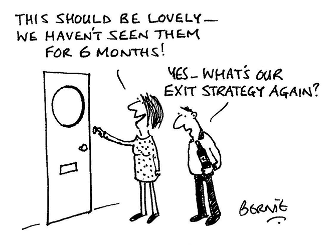 Bernie - Exit strategy