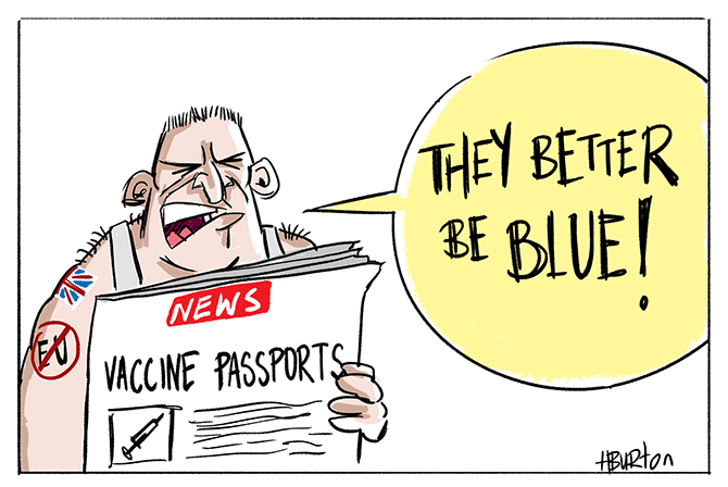 Harry Burton - Vaccine Passports