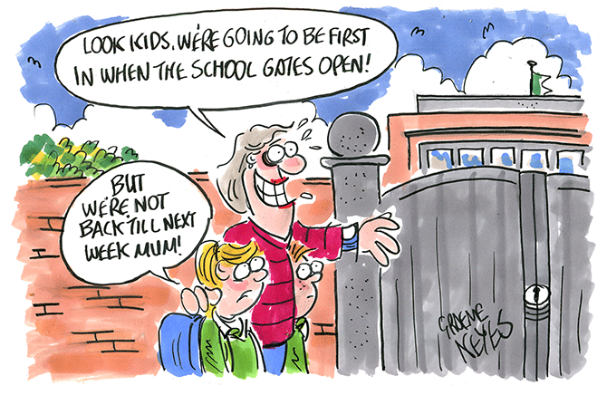 Keyes - Schools open