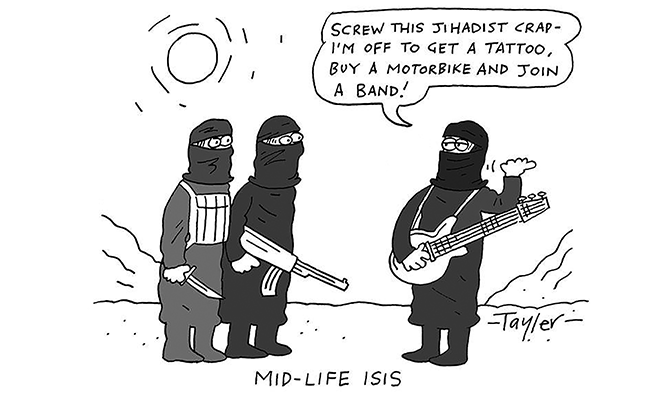 Tayler - Isis cartoon