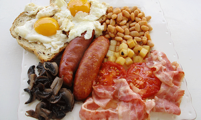 British breakfast