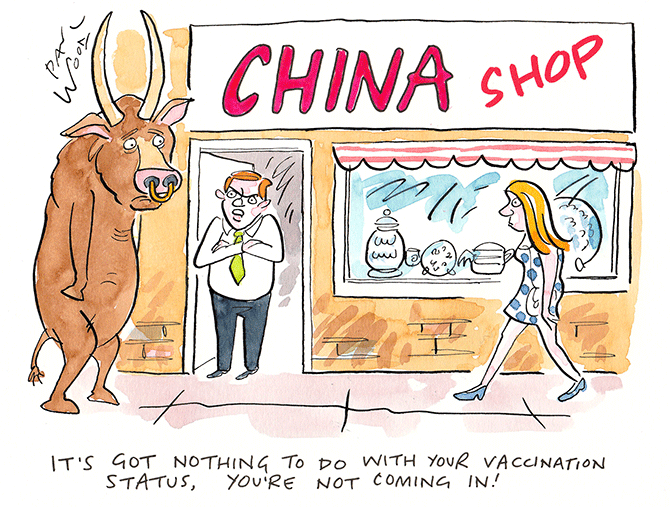 Paul Wood - china shop