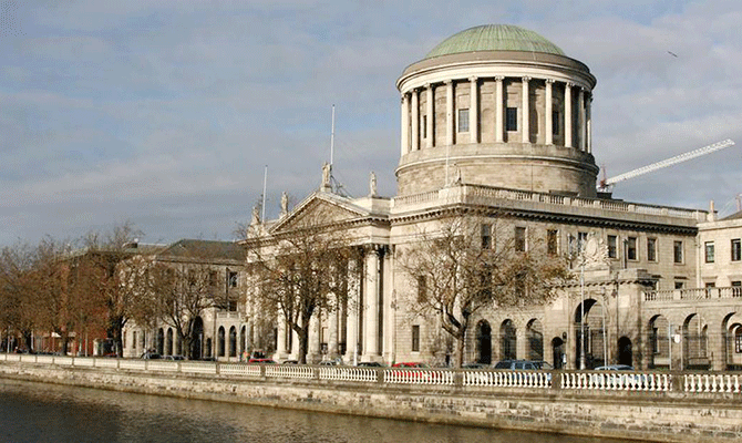 River Liffey and Four Courts