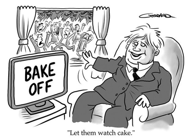 Goddard - Let them watch cake