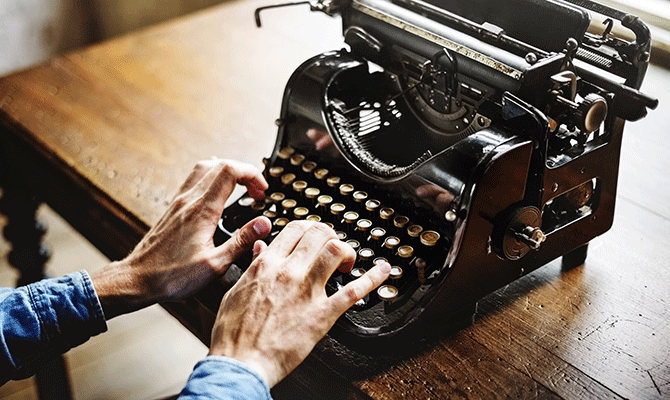 typewriter