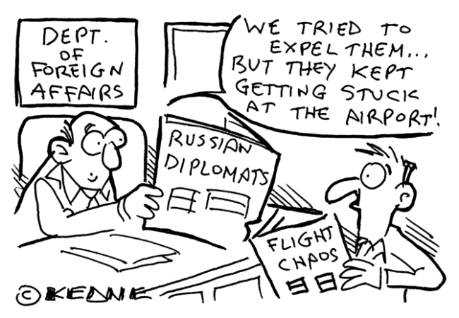 Keane - russian diplomats
