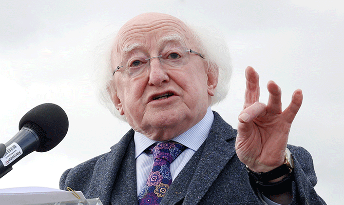 Michael D Higgins