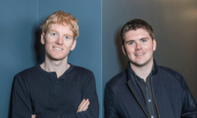 Patrick and John Collison