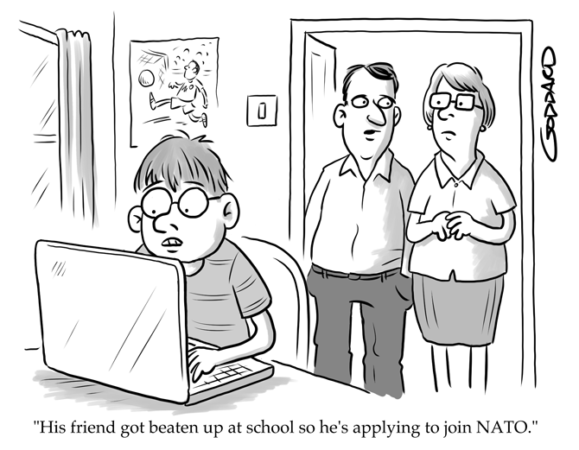 Goddard - Applying to join NATO