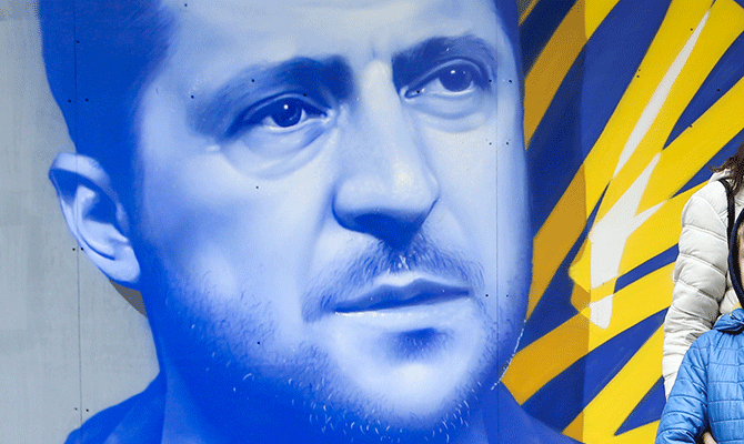 Zelensky mural