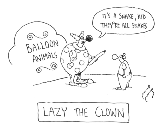 Scott Masear - lazy the clown