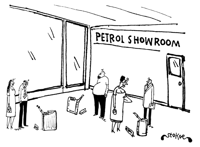 Stokoe - petrol showroom