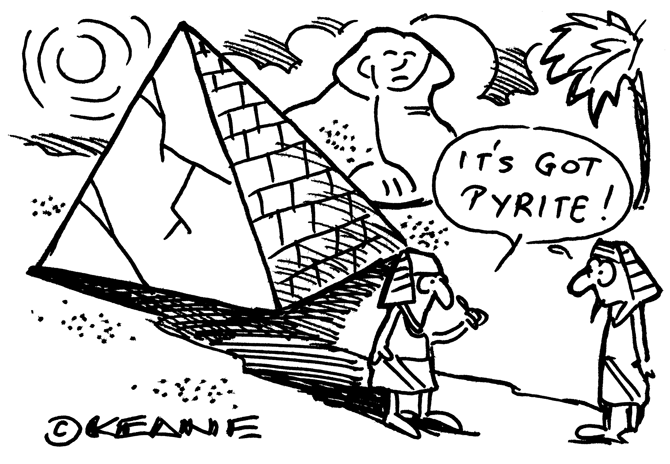 Keane - pyrite