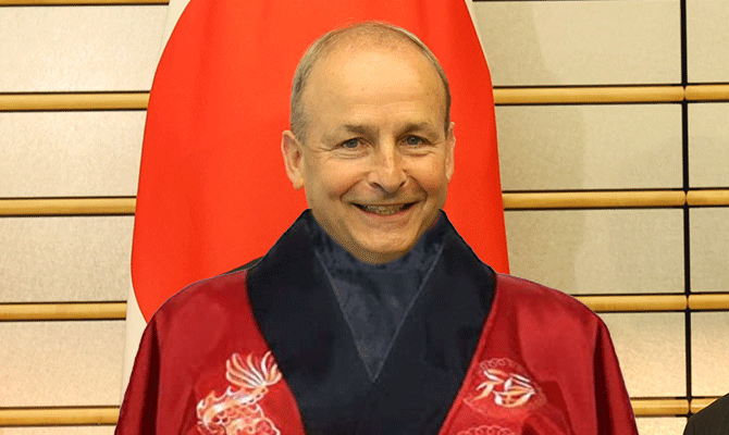 Micheal Martin Japanese