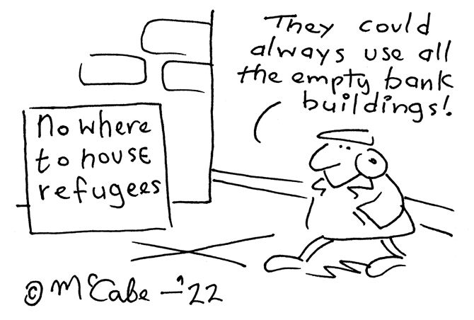 McCabe - house refugees