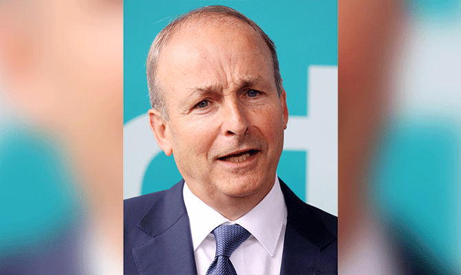 Micheal Martin Fianna Fáil Ard Fheis